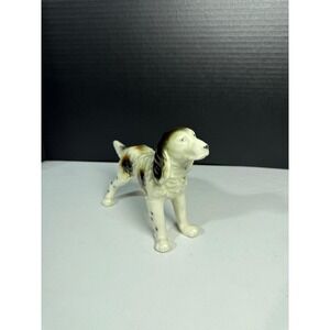 Vintage Wales Bone China English Springer Spaniel Figurine‎ Made in Japan Decor